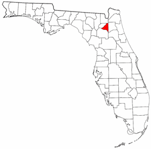 Bradford County Florida location in the State of Florida and the Population was 29,085 as of April 2009