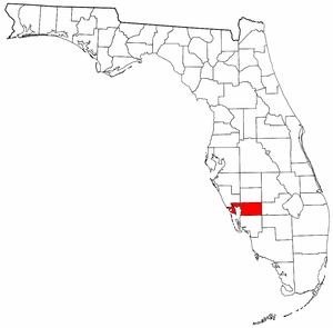 Charlotte County Florida location in the State of Florida and the Population was 165,455 as of April 2009