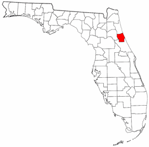 Flagler County Florida location in the State of Florida and the Population was 94,901 as of April 2009