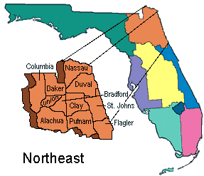Mike's Billiard Supplies and Services, Service  area includes all of  Alachua, Baker, Bradford, Clay, Columbia, Duval, Flagler, Nassau, Putnam, Saint Johns, and Union County of Northeast Florida