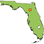 Gainesville Florida, is located in Alachua  County and the Population was 104,828 as of July 2007