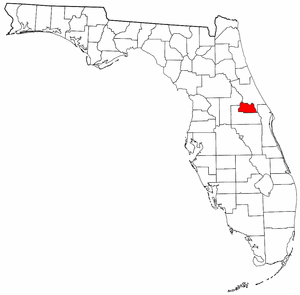 Seminole County Florida location in the State of Florida